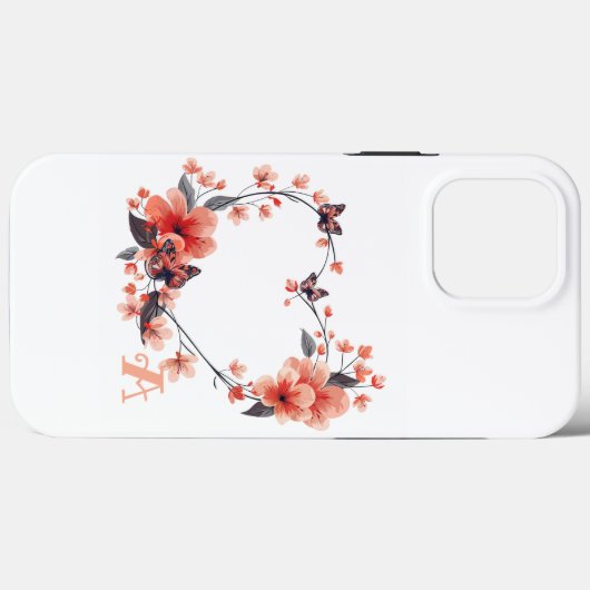 "Love A" iPhone 13 Pro Max Hoesjes (Achterkant (horizontaal))