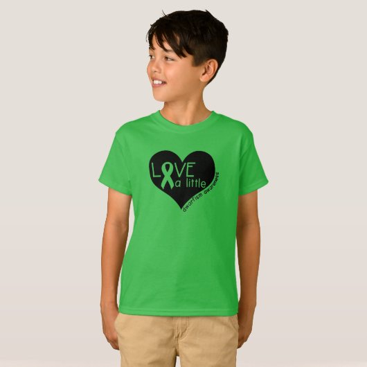 Love A Little Dwarfism Awareness Shirt (Voorkant volledig)