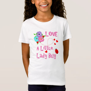 Love A Little Lady Bug Cute Kinder T-shirt