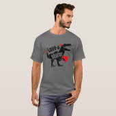 Love A Saurus Rex Dinosaur Funny 2022 Valentines D T-shirt (Voorkant volledig)