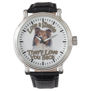 Love A Sheltie Horloge
