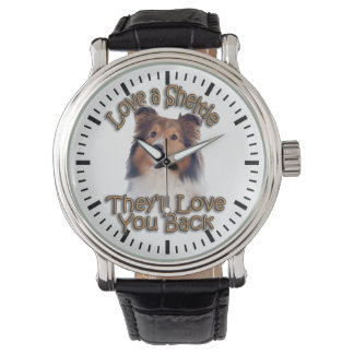 Love A Sheltie Horloge