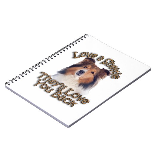 Love A Sheltie Notitieboek (Linkerzijde)
