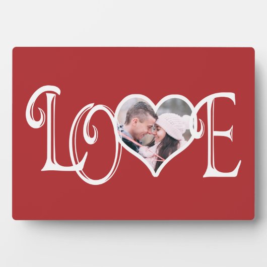 LOVE - Aangepaste foto Fotoplaat (voorkant)