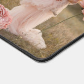 LOVE Aangepaste Foto's Harten Valentijnsdag Bureaumat (Hoek)