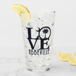 LOVE Abbeville SC Glas