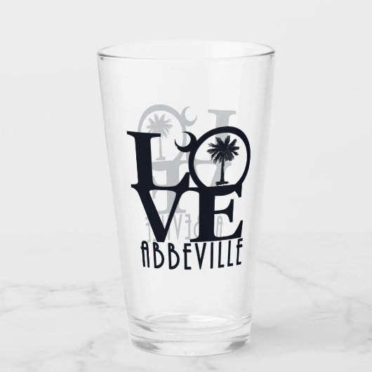 LOVE Abbeville SC Glas (Voorkant)