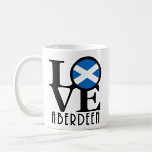 LOVE Aberdeen Scotland 11oz Koffiemok
