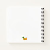 Love Abounds Floral ASL Notebook Notitieboek (Achterkant)