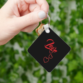 Love Acrylic Keychain