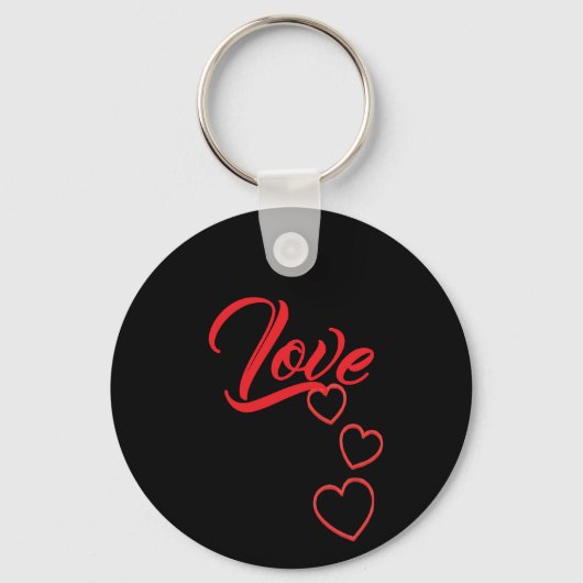 Love Acrylic Keychain (Voorkant)