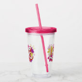 LOVE Acrylic Tumbler Acryl Drinkbeker (Links)