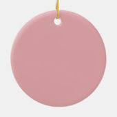 LOVE Acteur Masker  Keramisch Ornament (Achterkant)