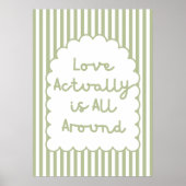 Love Actually Is All Around Poster (Voorkant)