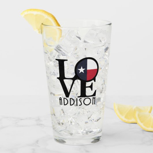 LOVE Addison Glas (Voorkant ijs)