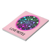 Love Affection Mantra Daily Thoughts Motivation Notitieblok (Linkerzijde)