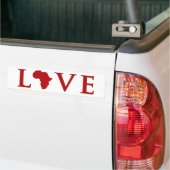 Love Africa Bumpersticker (Op Truck)
