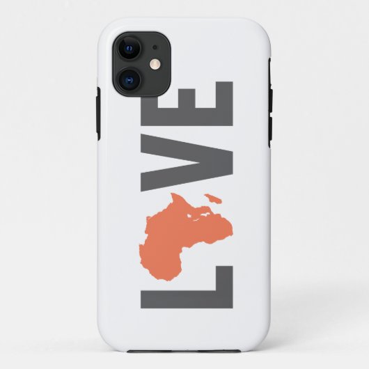 Love Africa iPhone 5 Hoesje (Achterkant)