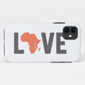 Love Africa iPhone 5 Hoesje (Achterkant (horizontaal))