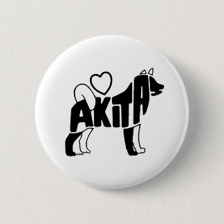 LOVE AKITAS BUTTON