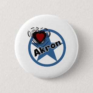 Love Akron Ronde Button 5,7 Cm