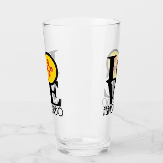 LOVE Alamogordo New Mexico Glas (Links)