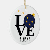 LOVE Alaska Ornament (Rechts)