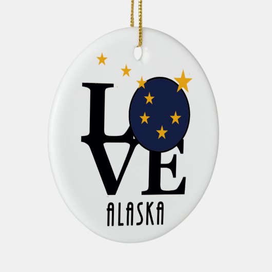LOVE Alaska Ornament (Rechts)
