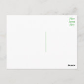 Love Alaskan Malamute Puppy Dog Briefkaart (Achterkant)