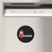 Love Albanië Magneet (Insitu (Vaatwasser))