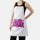 LOVE All-Over Print Schort (Insitu)