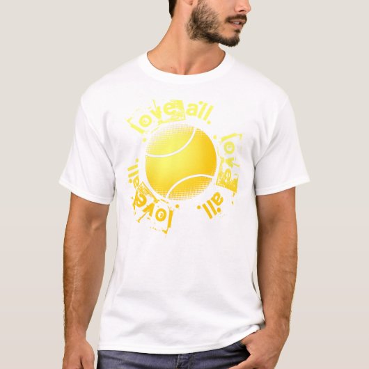 Love All Tennis T-shirt (Voorkant)