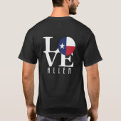 LOVE Allen Texas T-shirt (Achterkant)