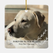 Love Alone Could Have Saved You Pet Loss Keramisch Ornament (Achterkant)