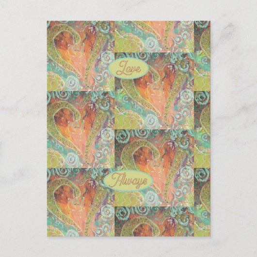 Love Altijd Briefkaart (Voorkant)