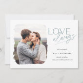 Love Altijd | Foto-Verloving Aankondiging (Voorkant)