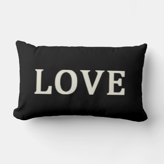 Love Altijd Lumbar Pillow Kussen (Voorkant)