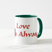 Love Altijd Mok (Voorkant rechts)