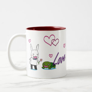 Love Altijd Tweekleurige Koffiemok