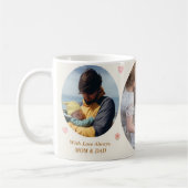 Love Always – Mom & Dad 3-Photo Custom Mug Koffiemok (Links)