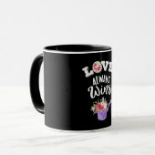 Love Always Win Mok (Voorkant links)