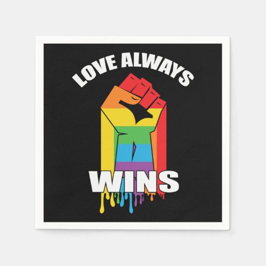 Love Always wint Gay LGBT Servet (Voorkant)