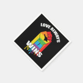 Love Always wint Gay LGBT Servet (Hoek)