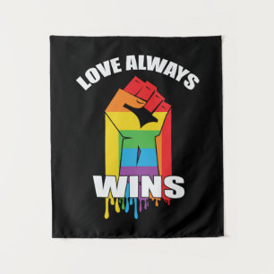 Love Always wint Gay LGBT Wandkleed