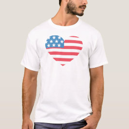 Love America Independence Day 4e juli T-shirt