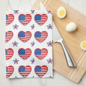 Love America Kitchen Towel Theedoek (Quarter Fold)