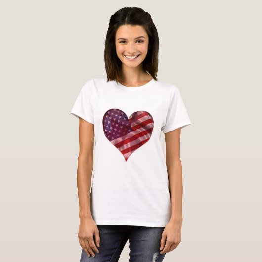 Love America T-shirt (Voorkant volledig)