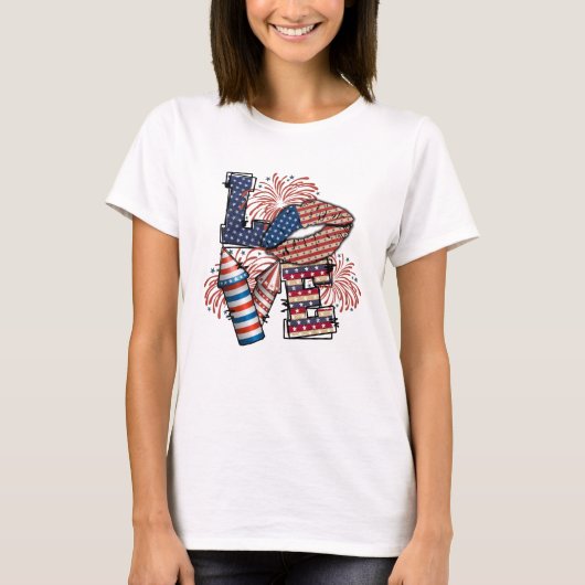 Love America T-shirt (Voorkant)