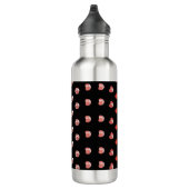 Love American Football - Gridiron Fans Heart Waterfles (Rechts)