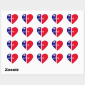 Love AMERICAN STYLE Hart Sticker (Vel)